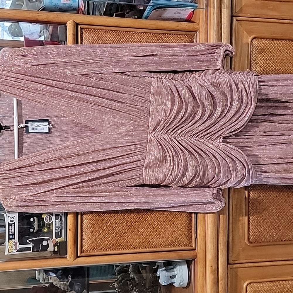 MAJE ROSINA PINK DRESS - Picture 3 of 10